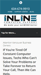 Mobile Screenshot of inlinecomputers.ca